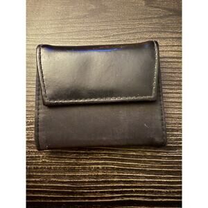 6/$25 Vintage Panthers Nylon & Leather Card/Photo Wallet
